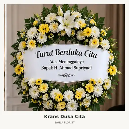 Krans Bunga Duka Rs Premier Bintaro